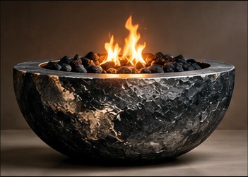 Design concept for Luna Fire Bowl